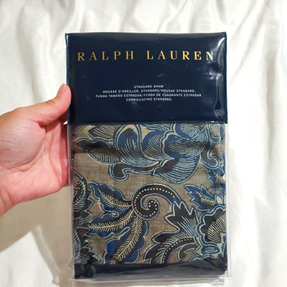 Ralph Lauren Bedding Nwt Ralph Lauren Journeys End Rainey Navy